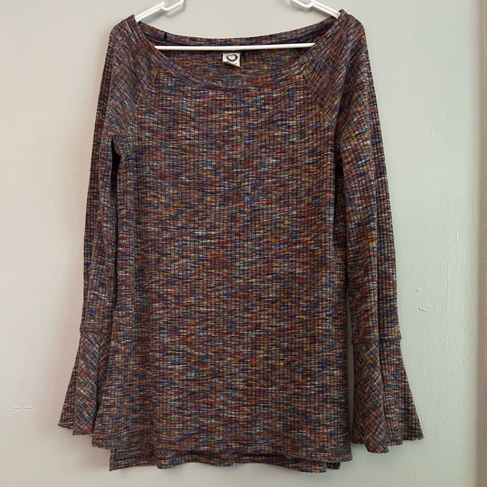 Anthropologie Akemi + Kin Marled Knit Top Size M